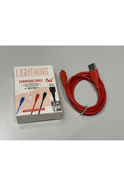 JK Iphone&Ipad Uyumlu Hızlı Şarj ve Data Aktarım Kablosu (8 Pin Lighting Kabl...