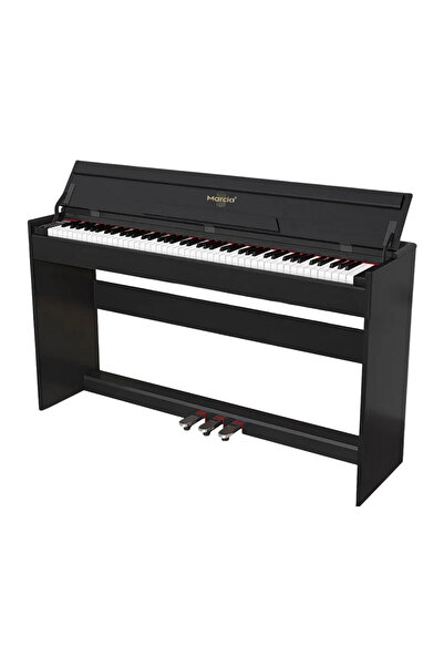 MARCİA MK-800 BK Dijital Konsol Piyano (Tuş Hassasiyetli, 88 Tuşlu, Kapaklı)