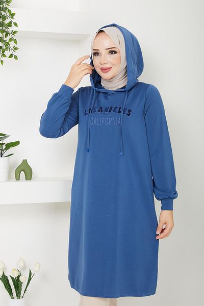 Doque Tunica de dama cu gluga sezoniera Hijab - 61056