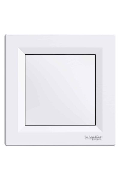SCHNEIDER Asfora White Switch with Frame