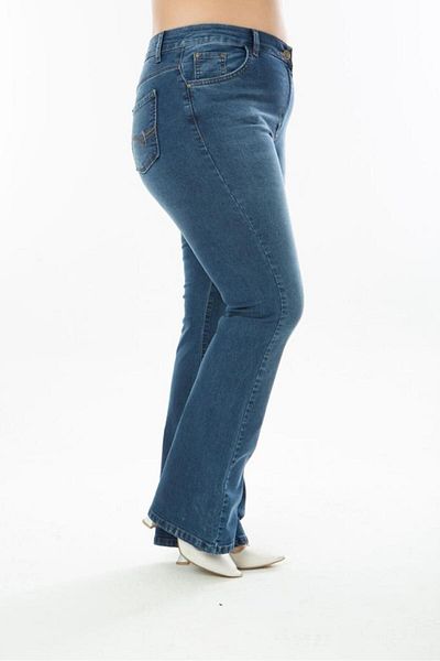 SERRA BÜYÜK BEDEN WOMEN'S SPANISH TROUSERS