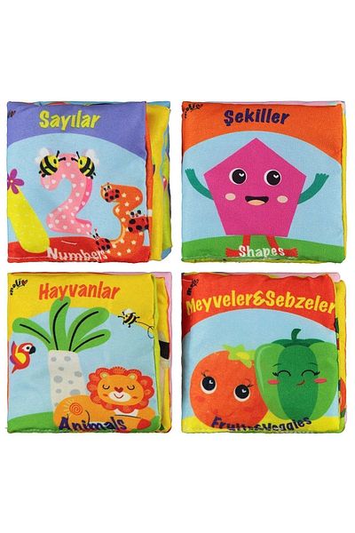 Molie 4-Piece Activity Books - MOL-119