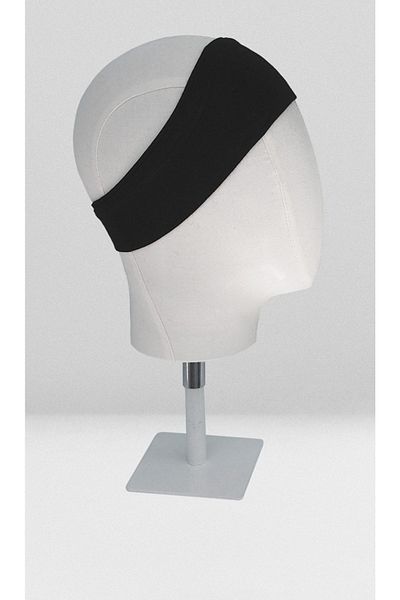 nanak Black Non-Slip Tape Bonnet (Non-Slip)