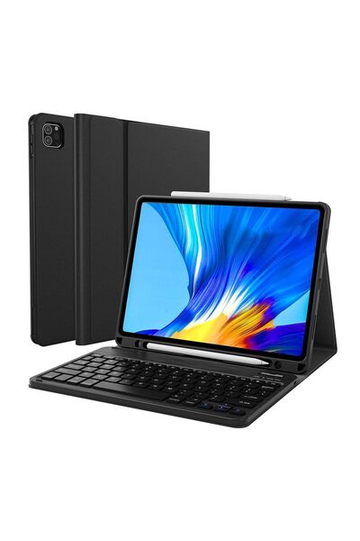 Fogy Ipad Pro 4.nesil 11" Inç (m2 Çipli) 2022 Uyumlu Bluetooth Türkçe Q Klavyeli Kılıfı (tablet Değildir)