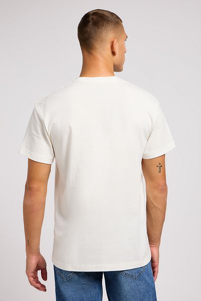 Lee ECRU VARSITY TEE
