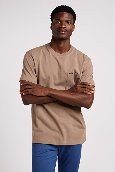 Lee Pohodlné tričko Poket - Pebble