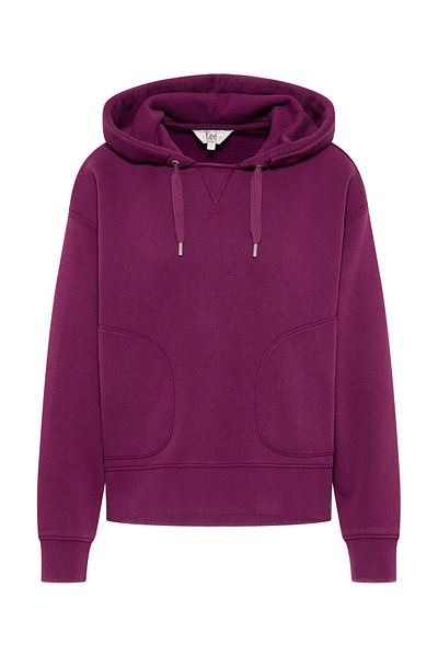Lee Pohodlná mikina Foxy Violet s kapucí