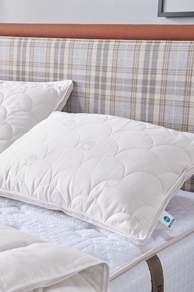 Doqu Home Doqu I Βαμβακερό Λευκό Μαξιλάρι 50 Χ 70 Εκ