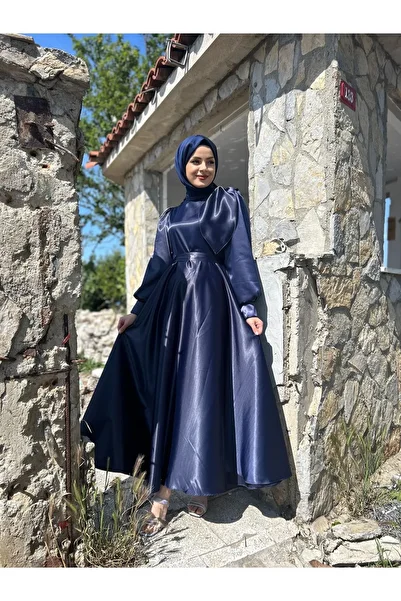 Tarzım Tuba Hijab Evening Dress - Bera