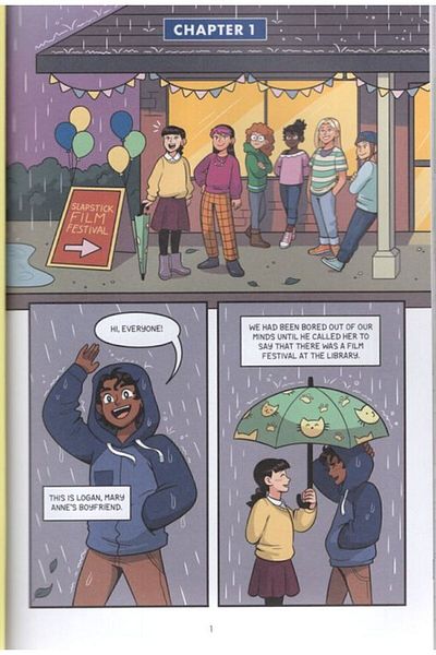 Scholastic The Babysitters Club Graphic Novel: Claudia and the Bad Joke # 15