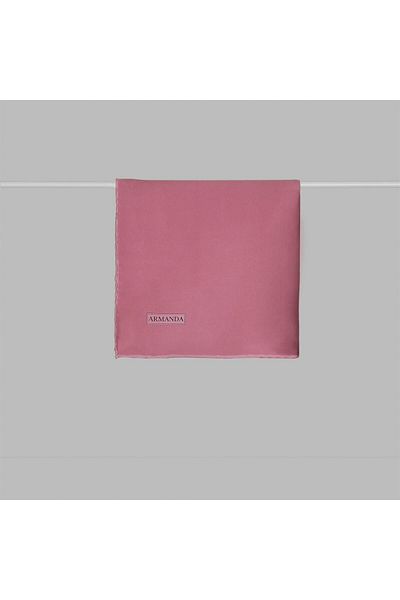 ARMANDA Σατέν Μεταξωτό Φουλάρι 4444-ανοιχτό Dusty Rose