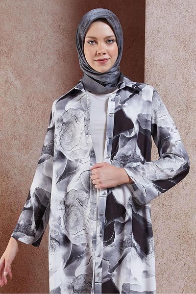 Alvina ALVİNA JACQUARD SCARF 8452 - Γυναικείο Ζακάρ Φουλάρι