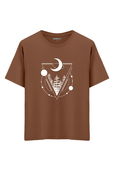 Mounte Bianca Unisex guma - Oversize kroj T-shirt