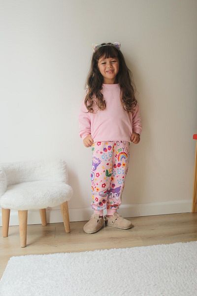2kids2mom 100% Cotton Top and Bottom Set for Girls