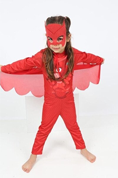 Genel Markalar Pijamask Parti Doğum Günü Özel Gün Pelerinli Maskeli Kostüm