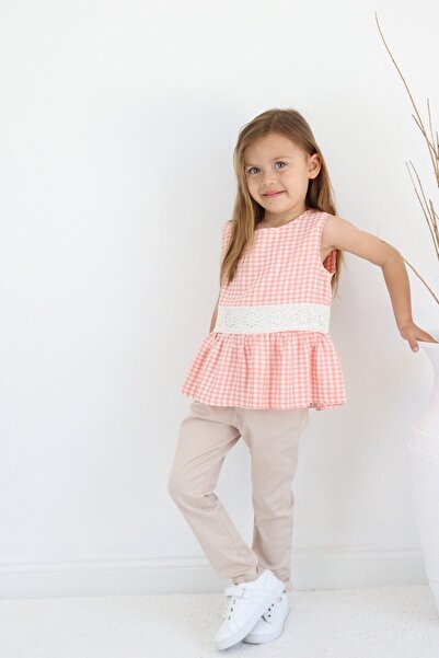 Sevimli Pants Set, blouse, shirt, summer, summer set, pants, girl, double set