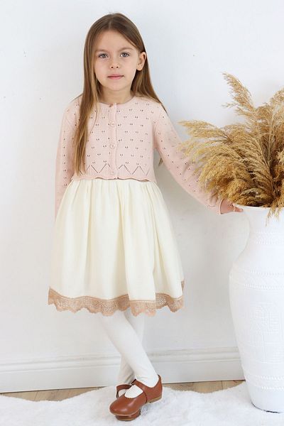 Sevimli Girl's Dress with Bolero