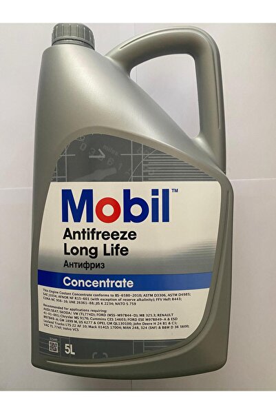 Mobil MOBİL ANTİFRİZ LONGLİFE 5 L Concentrate Ü.Y.2022 (Made in United Kingdom)