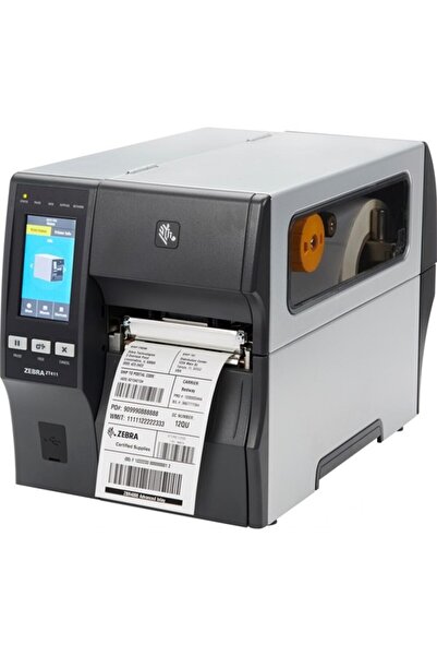 Zebra Zebra 203dpi zt411 thermal, direct thermal usb, serial barcode printer industrial