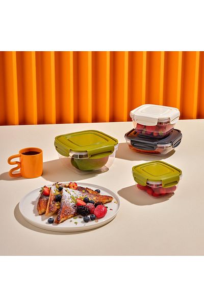 PONÇİK STORE Food - Colorful Locking Storage Set for Fruits and Vegetables