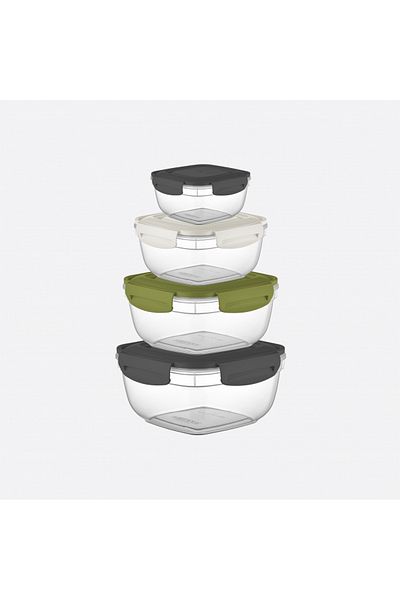 PONÇİK STORE Food - Colorful Locking Storage Set for Fruits and Vegetables