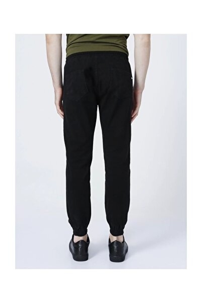 Bad Bear Baltimore Paca Lastikli Erkek Pantolon - Siyah
