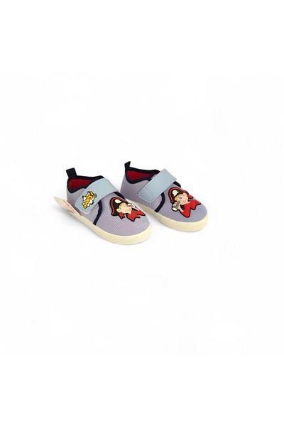 GEZER Papuci de in pentru copii unisex - bază anti-alunecare, velcro pentru utilizare zilnică acasă, școală, creșă și grădiniță