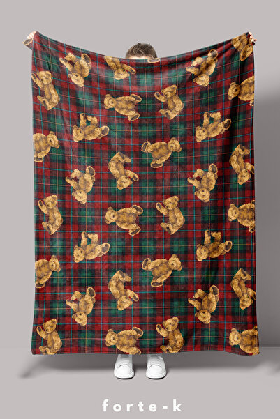 Fortek Home Digital Printed Fleece Blanket - Fleece Blanket - 130X160 cm