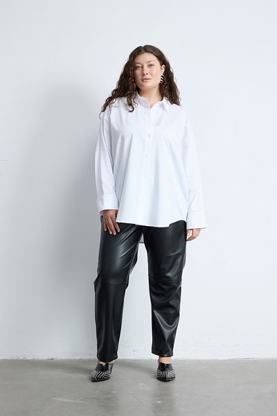 LUOKK Ada Oversize Poplin Plus Size Shirt