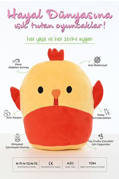 Pufu Toys 30 CM FIGURED PLUSH PILLOW SERIES