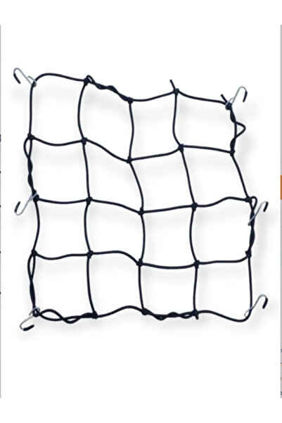 Genel Markalar Motorsiklet Kask Filesi Kancalı siyah