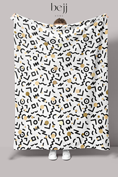 ECEMRE Полярна ковдра - Флісова ковдра з цифровим принтом - 130x160 см