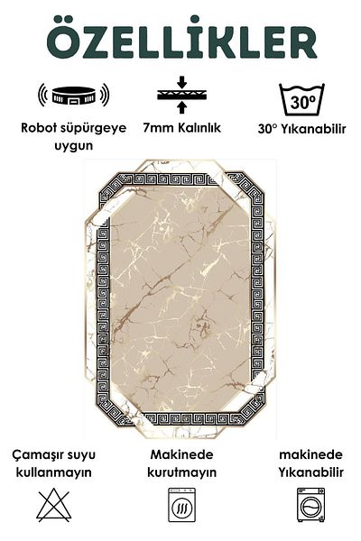 Faiend Αντιολισθητικό χαλάκι μπάνιου και χαλί τουαλέτας 2 τεμαχίων - Πλένεται (20)