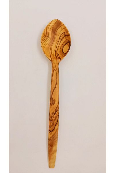 DİLEK AHŞAP HEDİYELİK VE YÖRESEL Olive wood food spoon 24 cm