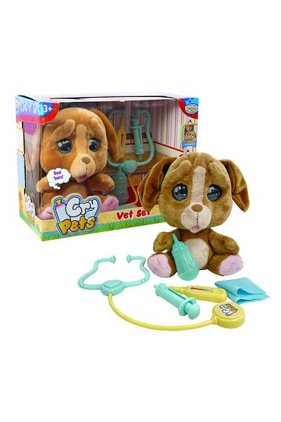 Famosa مجموعة دمى تفاعلية فاخرة من Emotion Pets Cry Pets Veterinarian | الفئة العمرية: من 3 إلى 8 سنوات
