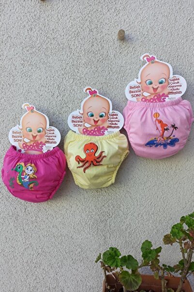 bejamonti chocolate baby kids Chiloți de antrenament pentru fete cu model - S...