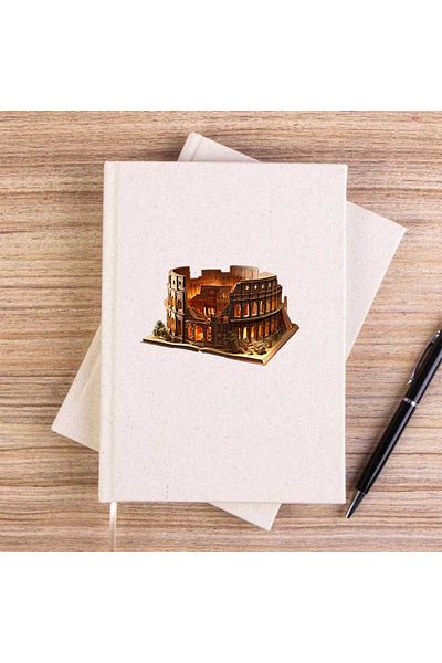 Z zepplin Vedere nouă Carte Caiet de pânză fără linii