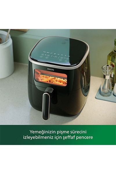 Philips 3000 Series XL Airfryer - 5.6L Capacity Black Hd9257/80