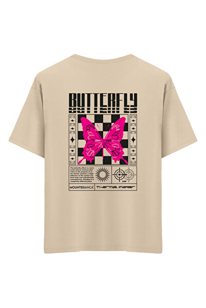 Mounte Bianca Unisex leptir - Oversize kroj T-shirt