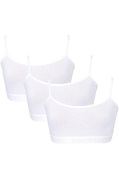 Momslab 3-комплектний набір прямих бюстгальтерів з напівкруглим вирізом та шн...