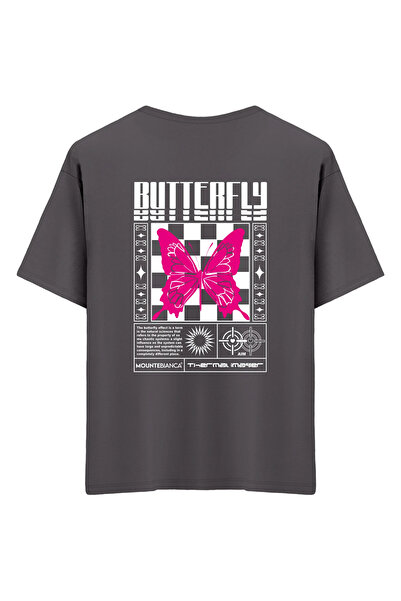 Mounte Bianca Unisex leptir - Oversize kroj T-shirt