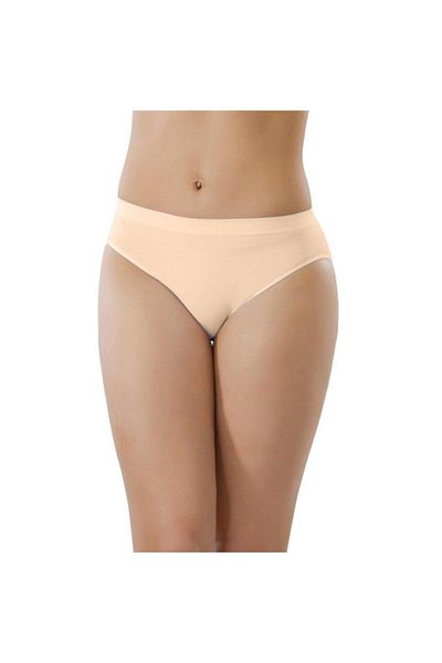 Momslab Beige Seamless Women's Slip Panties