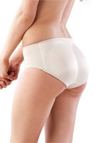 Momslab Λευκό γυναικείο εσώρουχο σιλικόνης - Butt Shaper, Supported 1901