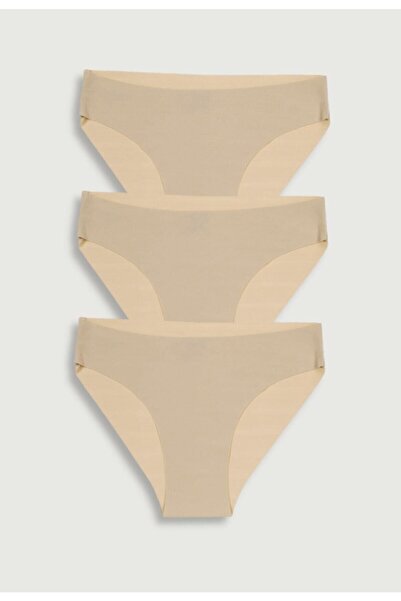 bejamonti chocolate baby kids Chiloți de damă bej tăiați cu laser fără marcaj...