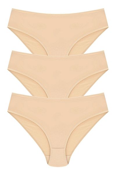 Momslab High Waist Women's Cotton Panties - Pack of 3