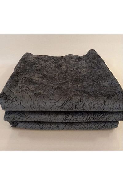 FavoriTeks Sofa Sofa Bed Cover Anthracite Vein Patterned Anti-Slip Base Sponge Top Fabric Velvet