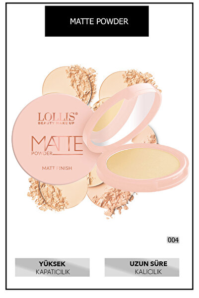 Lollis Matte Powder 004 /mat Pudra 004