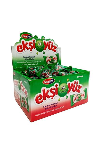 SAADET Ashyuz Watermelon Gum 100 Pieces 350gr