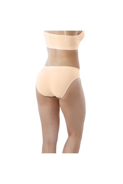 Momslab Beige Seamless Women's Slip Panties