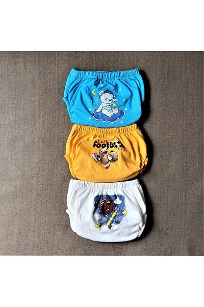 bejamonti chocolate baby kids Number 3 Printed Training Pants